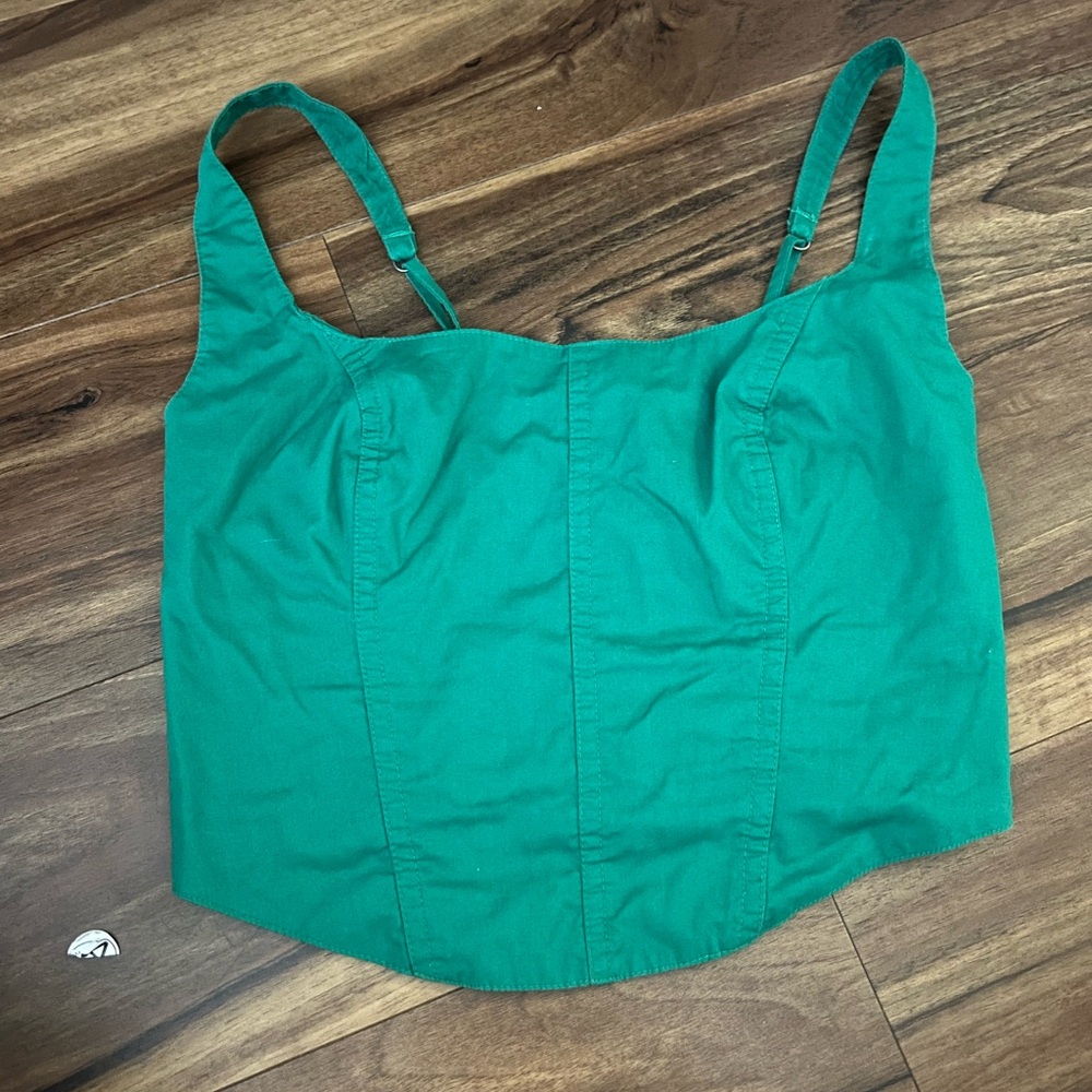 Abercrombie Green Top